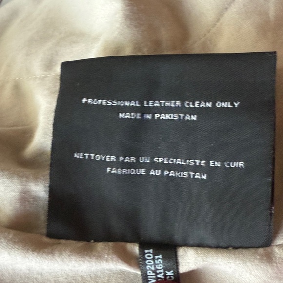 Leather coat by Marc New York - Picture 8 of 8